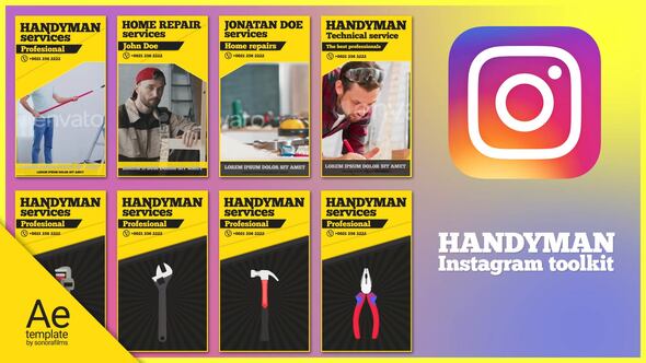 Handyman Instagram Toolkit