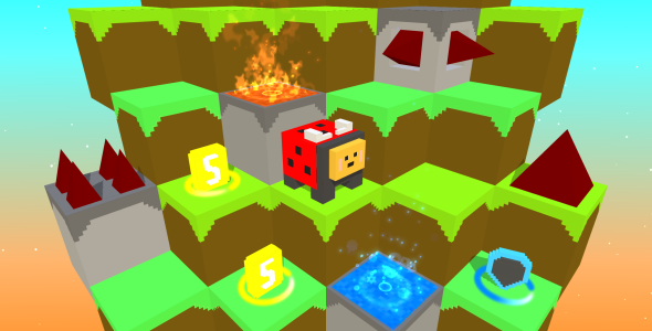 Unity Game Template - Downhill Rush