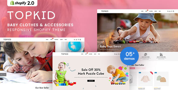 [Download] Topkid – Baby Clothes & Accessories Shopify Theme