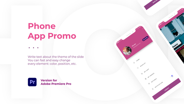 Stylish Mobile App Promo