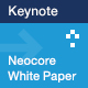 White Paper Keynote Presentation - GraphicRiver Item for Sale