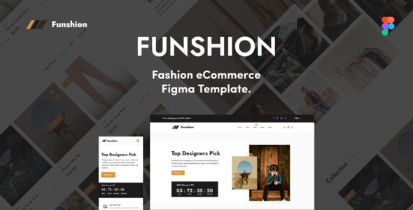 Funshion UI Template - Fashion eCommerce Template