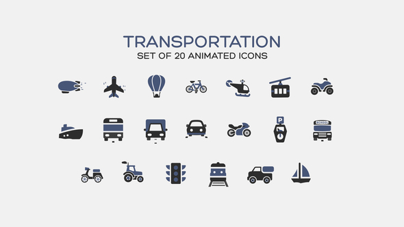 Transportation Icons