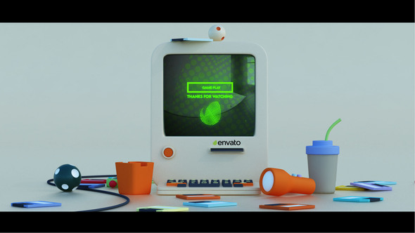 Computer Cartoon Logo alt