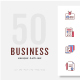 Business unique Filled Icons - GraphicRiver Item for Sale