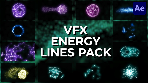 VFX Energy Lines Pack for After Effects alt