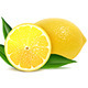 Fresh lemons with leaves - GraphicRiver Item for Sale
