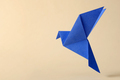 Pigeon flying minimal concept of japanese origami craft handmade toy. - PhotoDune Item for Sale