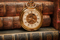Old Books and Vintage pocket watch - PhotoDune Item for Sale