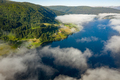 Aerial Beautiful Nature Norway over the clouds. - PhotoDune Item for Sale
