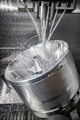 Metalworking CNC milling machine. Cutting metal modern processing technology. - PhotoDune Item for Sale