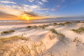 Beach and dunes colorful sunset - PhotoDune Item for Sale