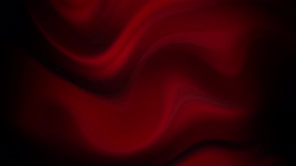 Red Color Twirl Smooth Waves Gradient Background