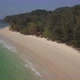 Aerial Shot of Long Beach at Bulone Island,Satun,Thailand  - VideoHive Item for Sale