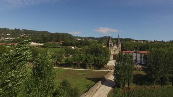 Old Monastery of Pombeiro. Felgueiras, Portugal