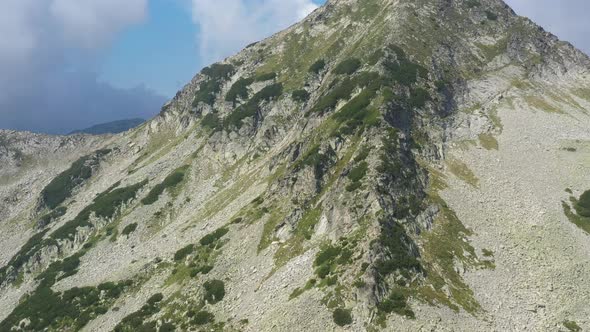 Murat Peak In Pirin Mountain In Bulgaria