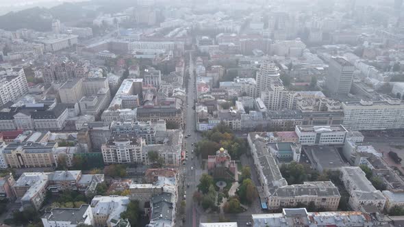 Kyiv - the Capital of Ukraine. Aerial View. Kiev