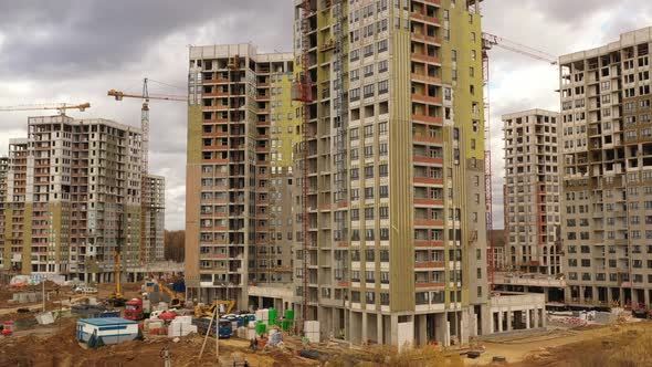 Construction of a Residential Complex Spanish Quarters in Prokshino Moscow From the Developer A101