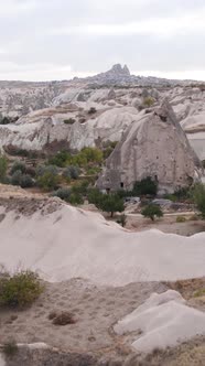 Cappadocia Landscape Aerial View