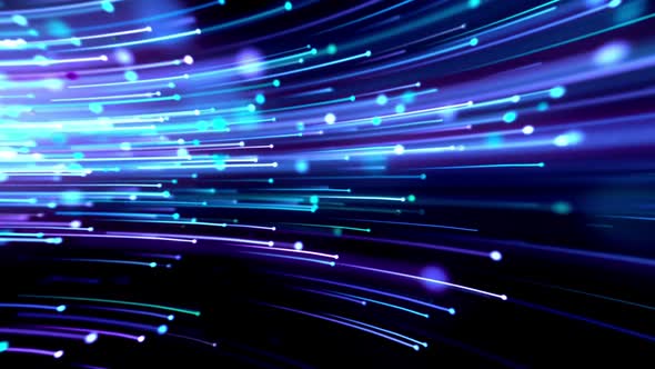 Curved Light Streaks Blue 04 alt