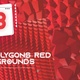 3D Polygons Red Backgrounds - VideoHive Item for Sale