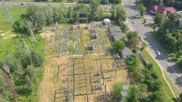 Industrial Electrical Substation