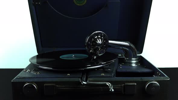 Sound Recording Retro Gramophone