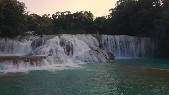 Agua Azul Waterfalls in Chiapas Mexico