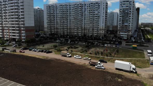 Residential area from the air.