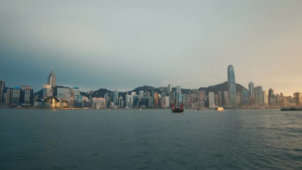 Victoria Harbor in Hong Kong