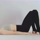 Girl Lies on Her Back and Raises Her Buttocks - VideoHive Item for Sale
