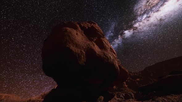 Milky Way Over Bryce Canyon National Park of Utah