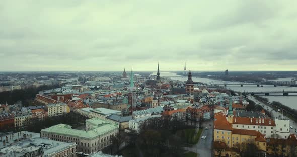 Riga city view