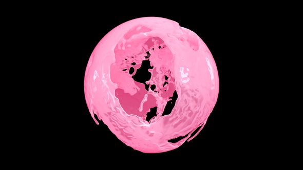 Strawberry Milkshake Splash Ball alt