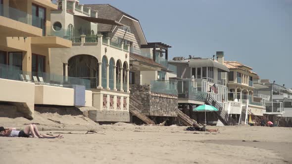 Beach houses, Malibu