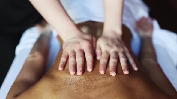 Woman at the spa