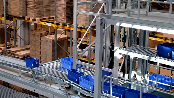 Packaging and logistics, automated logistics management systems