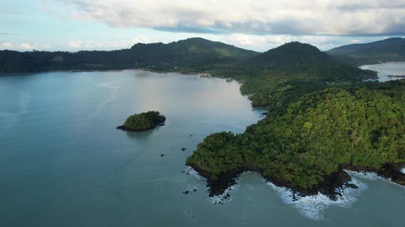 The Beaches at the most southern part of Borneo Island