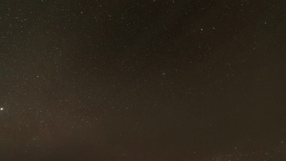 Time Lapse of the Starry Sky