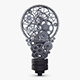 Light Bulb With Gears M 1 - 3DOcean Item for Sale