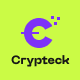 Crypteck - ICO landing page & Crypto Figma Template - ThemeForest Item for Sale