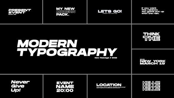 Typography Titles 2.0 | FCPX alt