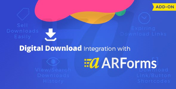 Digital downloads with Arforms