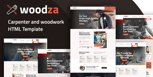 Woodza - Carpenter And Woodwork HTML Template