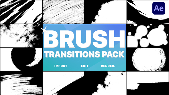 Brush Transitions | After Effects