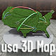 USA 3D Map With Arrows - GraphicRiver Item for Sale