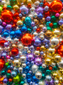 Variety of colorful balls and Christmas baubles. Background for Christmas holidays and vacation - PhotoDune Item for Sale