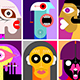 Six Faces - GraphicRiver Item for Sale