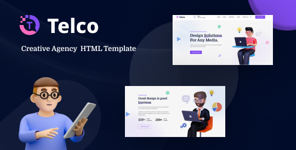 Telco - Creative Agency HTML Template