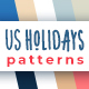 Iconic US Holidays Seamless Pattern - GraphicRiver Item for Sale